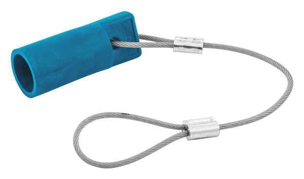 Single Pole Connector, Protective Cap, Blu