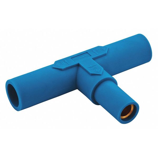 Paralleling Tee, Blue, Taper Nose, Ser 15