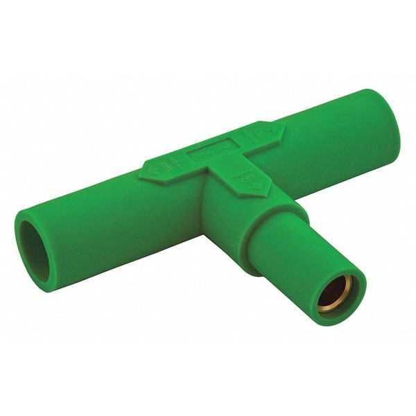 Paralleling Tee, Grn, 150AC/DC, Taper Nose
