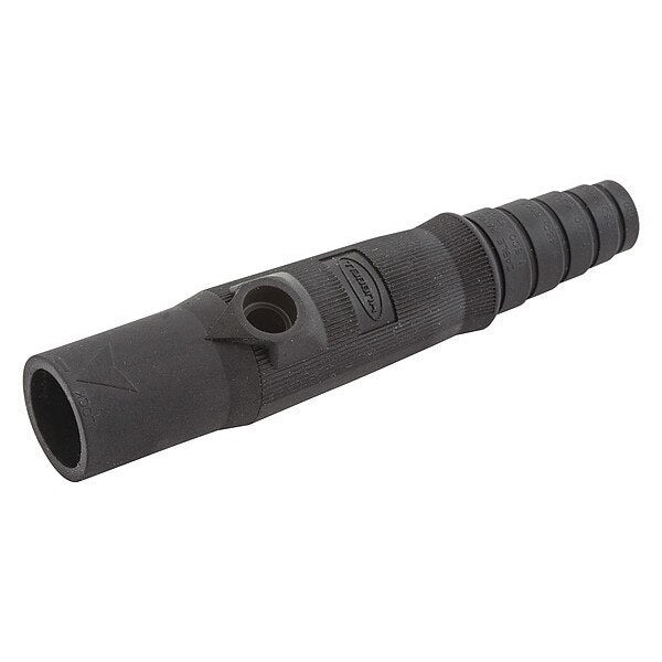 Single Pole Connector, Male, Black