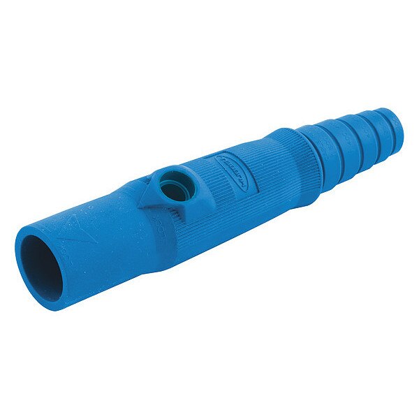 Single Pole Connector, Male, Blue