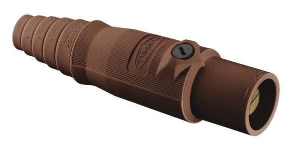 Connector, 3R, 4X, 12, Single Pin, Brwn