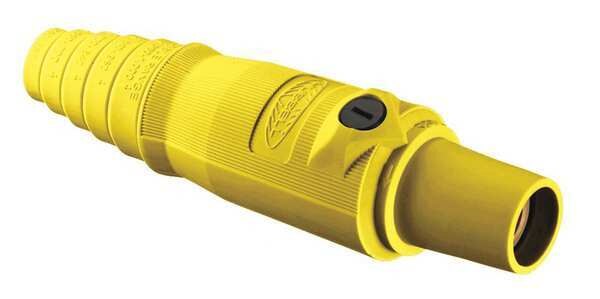 Connector, 3R, 4X, 12, Single Pin, Yellow