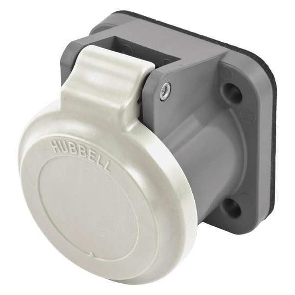 Single Pole Connector, Non-Met Cover, Whit