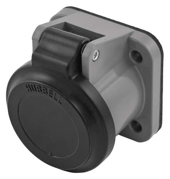 Single Pole Connector, Non-Met Cover, Blck