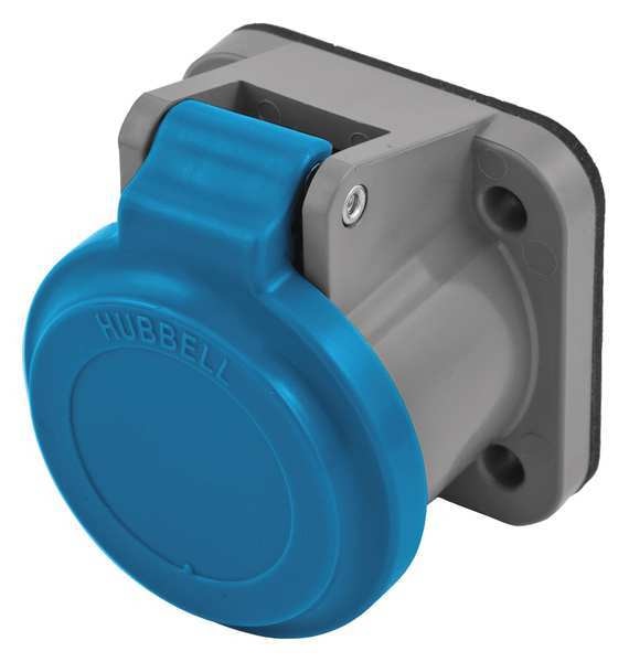 Single Pole Connector, Non-Met Cover, Blue