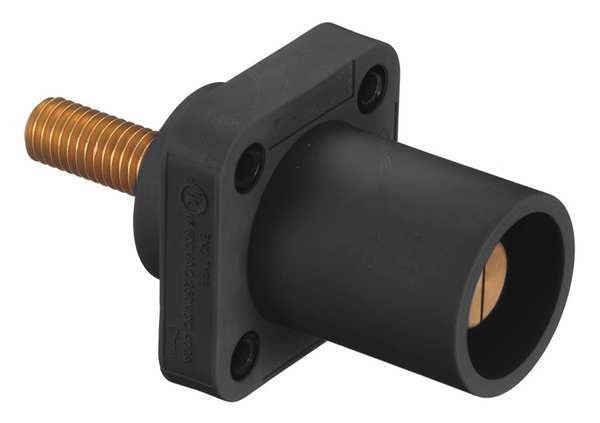 Receptacle, Brwn, Taper Nose, Male, Stud