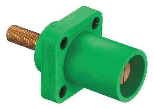 Receptacle, Grn, Male, Taper Nose, Ser 16