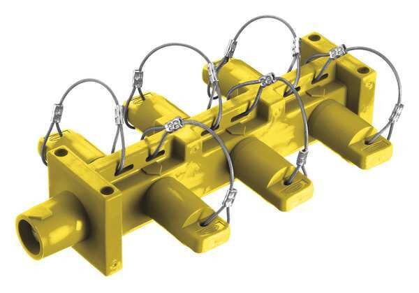 Distribution Block, 600VAC/250VDC