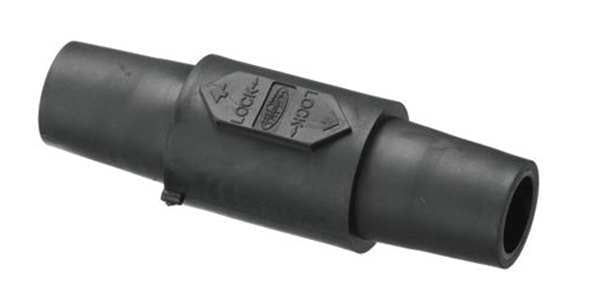 Double Connector, 300/400A, Black