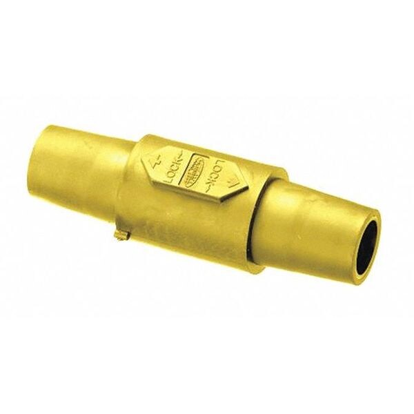 Double Connector, Yellow, Female-Female