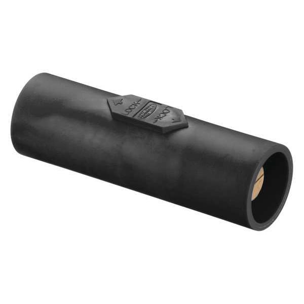Double Connector, 600VAC/250VDC, Blk