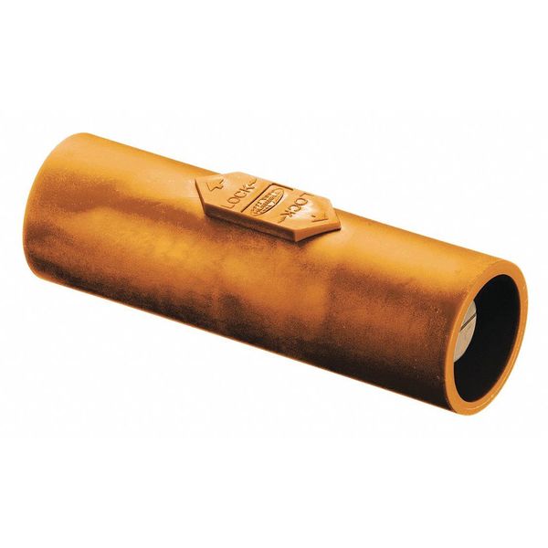 Double Connector, 600VAC/250VDC, Ornge