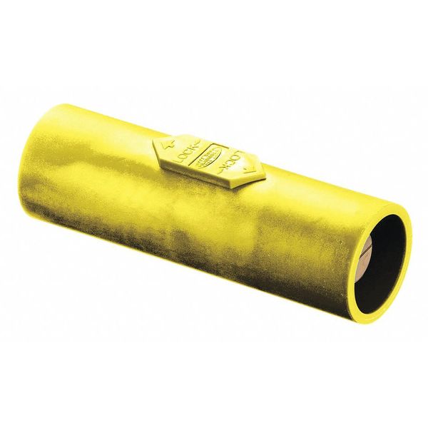 Double Connector, 600VAC/250VDC, Yellw