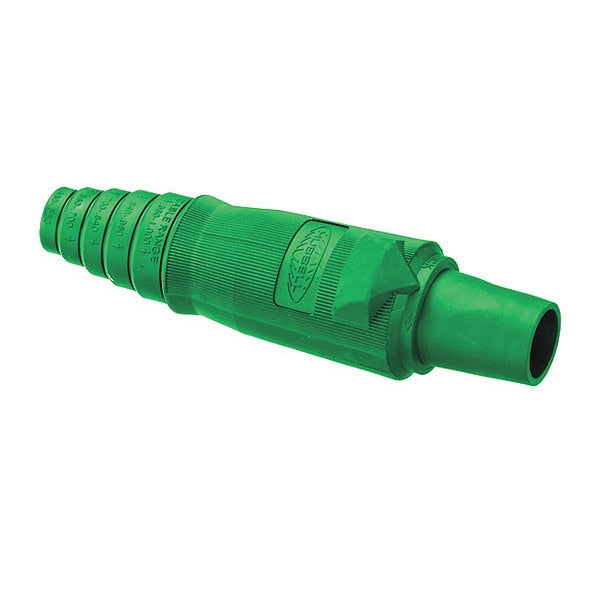 Single Pole Connector, Female, Green