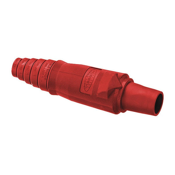 Single Pole Connector, Female, Red