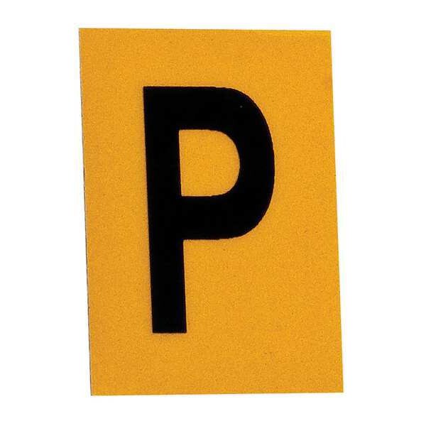 Letter Label, 1in.H Character, PK25