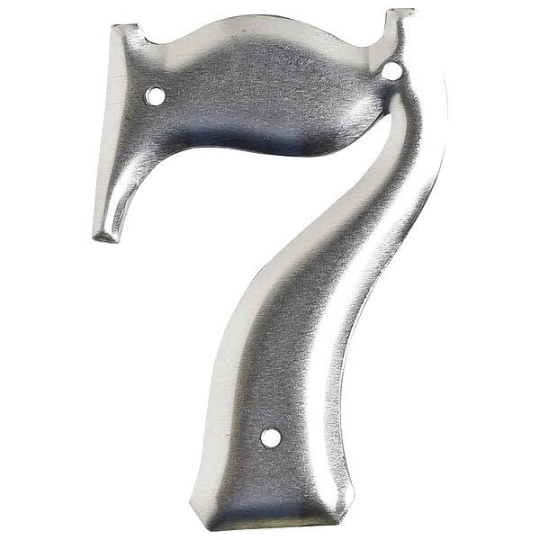 Aluminum Number, 3in.H Character, PK10