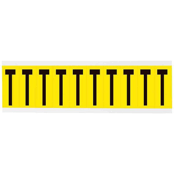 Letter Label, 1-15/16in.H Character, Vinyl