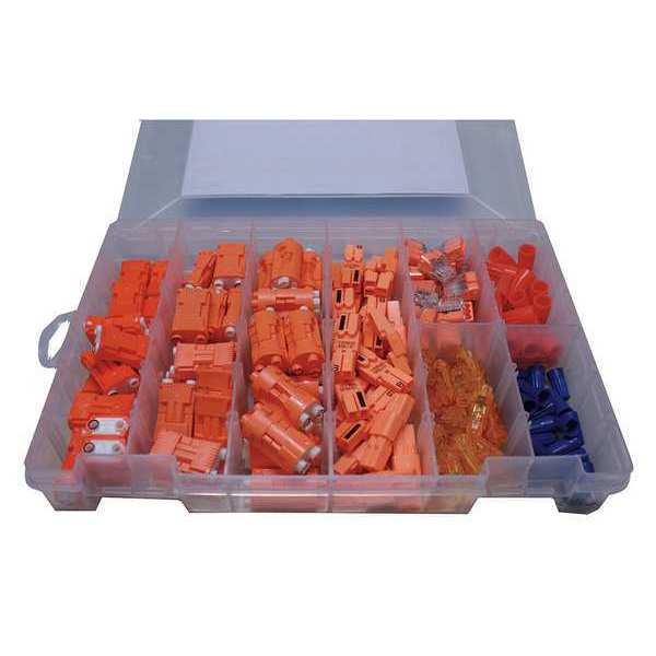Twist-On Conn Kit, Assrtd Trminls, 170pcs.