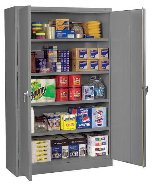 20 ga. ga. Steel Storage Cabinet, 48 in W, 78 in H