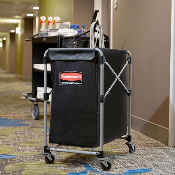 Collapsible Basket X-Cart, 4 bu. Cap.