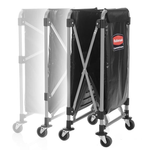 Collapsible Basket X-Cart, 8 bu. Cap.