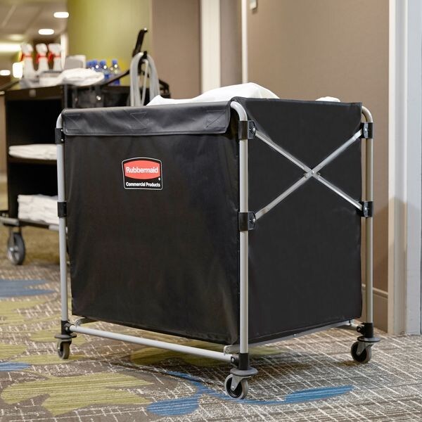 Collapsible Basket X-Cart, 8 bu. Cap.