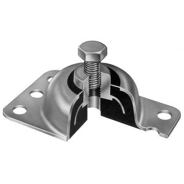 Floor Mount Vibration Isolator, 2100 lb.