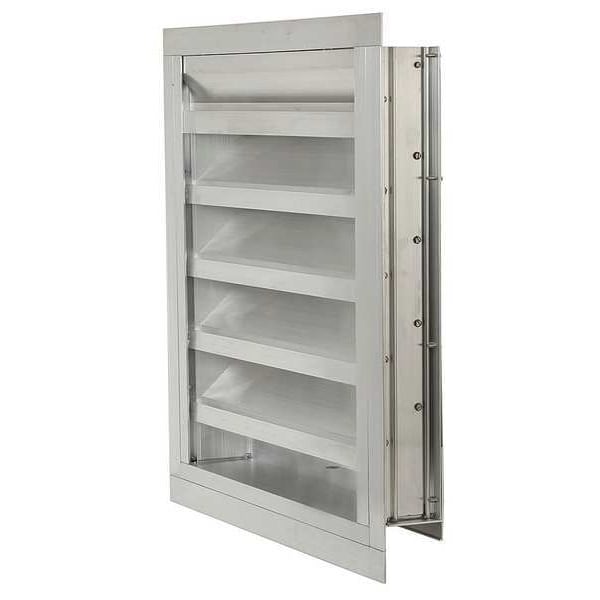 Louver Damper, Adjustable, 36H x 18W