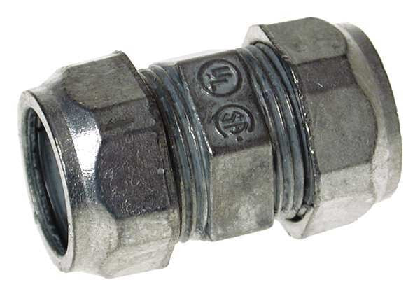 Cast EMT Compression Coupling, Metallic