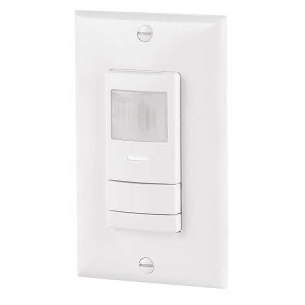 Occupancy Sensor, PIR/Micro, 2000sq ft, Wht