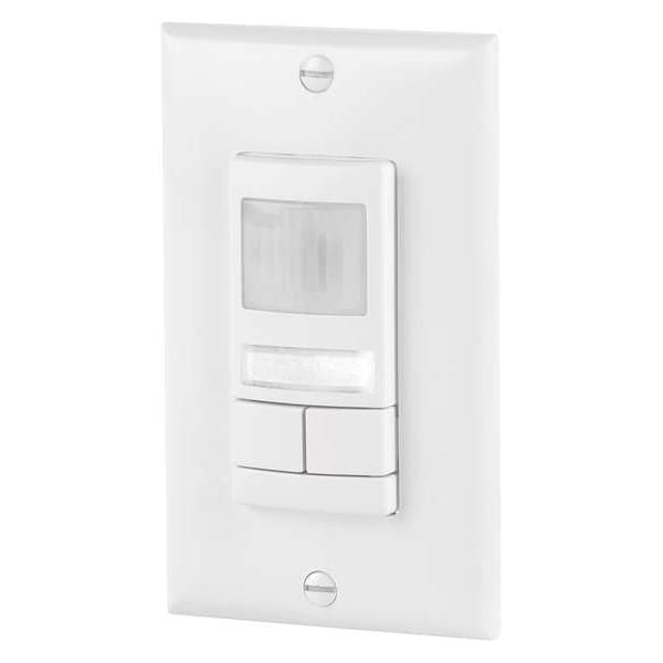 Occupancy Sensor, PIR, 2000 sq ft, White