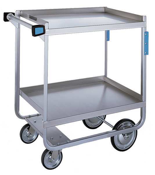 NSF Stainless Steel Utility Cart; 700 Lb Capacity, 2 Shelf, 18