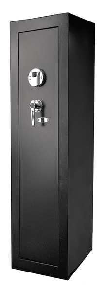 Rifle & Gun Safe, Biometric Lock, 106 lb, 5.5 cu ft, Documents, Records, Valuables and Firearms