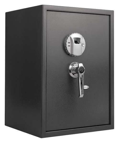 Security Safe, 1.23 cu ft, 48.5 lb, Not Rated Fire Rating