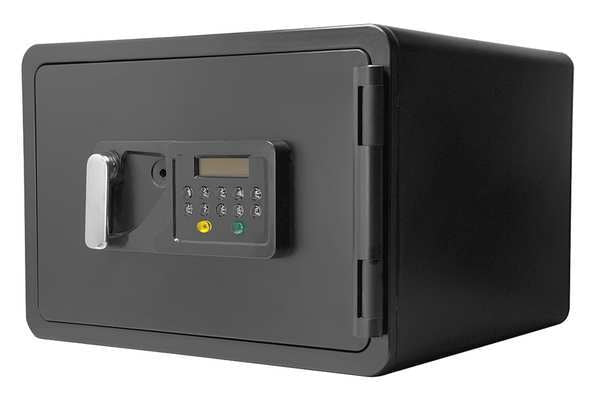 Fire Rated Security Safe, 0.54 cu ft, 66 lb, 1 hr Fire Rating