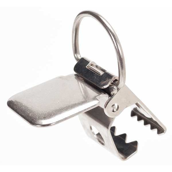 Sunspender Clip, Stainless Steel, Chrome