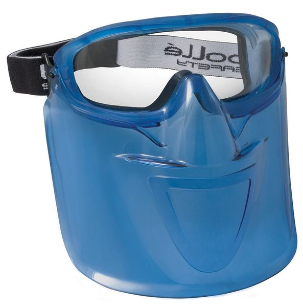 Visor, Blue, Polycarbonate