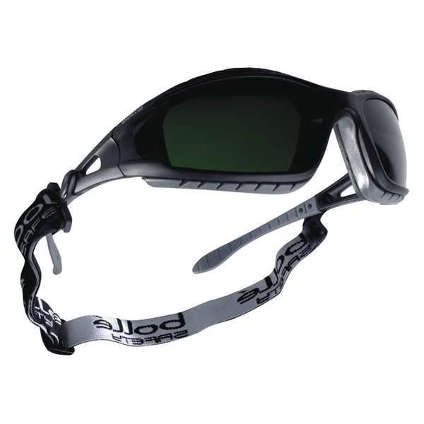 Welding Safety Glasses, Wraparound Shade 5.0 Polycarbonate Lens, Scratch-Resistant