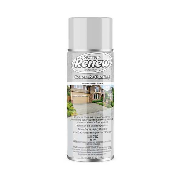 17 oz Concrete Coating, Matte Finish, Gray, Oil Base