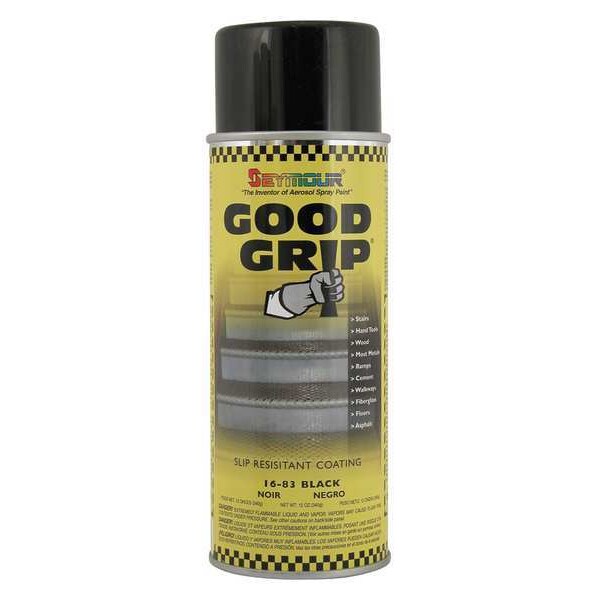 12 oz Slip Resistant Coating, Matte Finish, Black, Oil Base