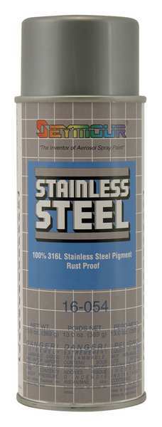 12 oz Repair Paint, Matte Finish, Gray, Oil Base
