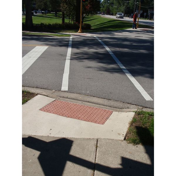 ADA Pad, Brick Red, 4 ft. x 2 ft.