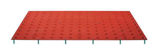 ADA Warning Pad, Brick Red, 5 ft L x 2 ft. W