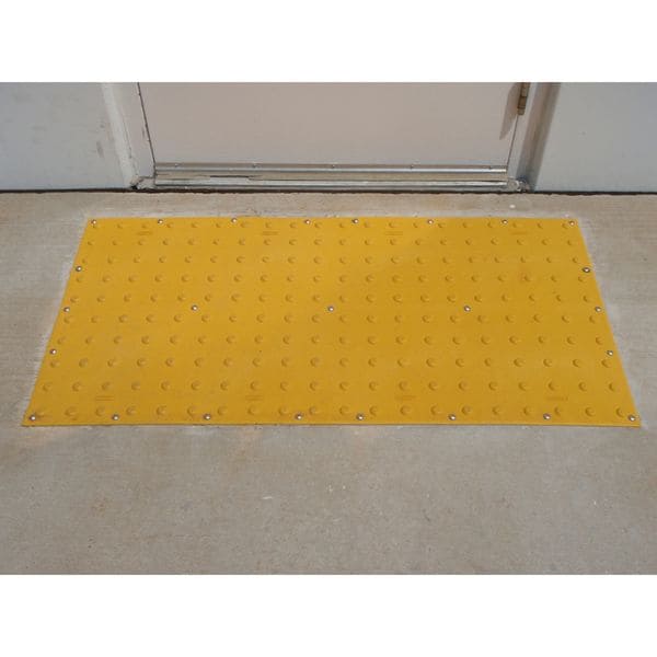 ADA Warning Pad, Yellow, 5ft Lx2