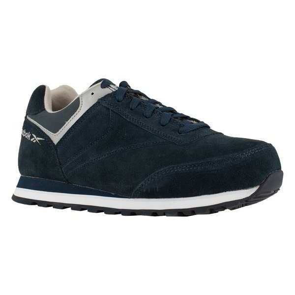Athltc Style Work Shoes, Stl, 11-1/2M, PR
