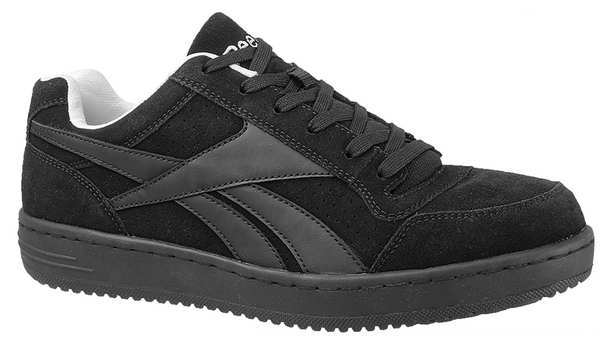 Athletic Style Work Shoes, Stl, 7-1/2M, PR
