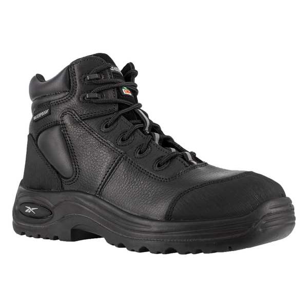 Athltc Style Work Boots, Comp, 8-1/2W, PR