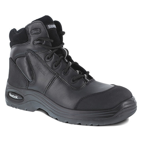 Athltc Style Work Boots, Comp, 7-1/2M, PR